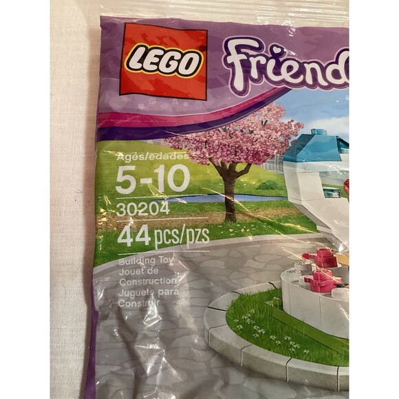LEGO Friends # 30204 WISHING FOUNTAIN Stephanie New in Polybag X3 Unopened Sets - Picture 4 of 8